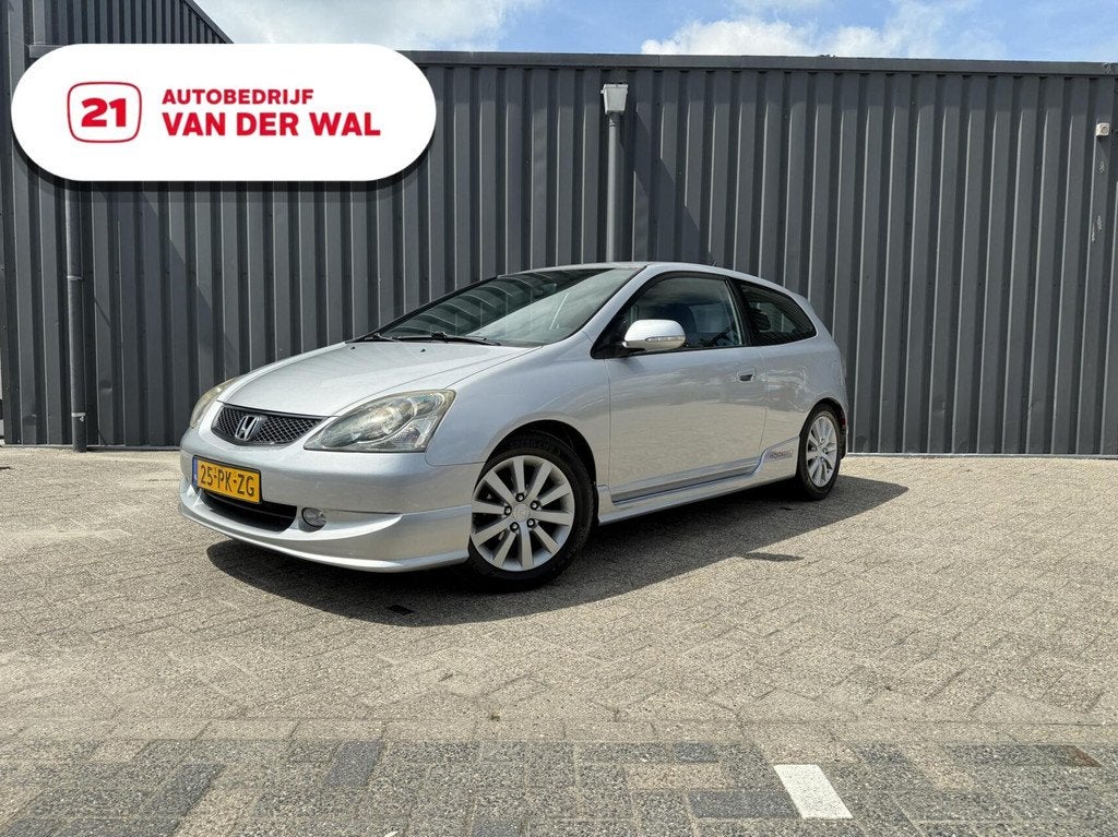 Honda Civic 1.6i Sport|Trekhaak|spaghetti spruitstuk, Voorwielaandrijving, 15 km/l, Gebruikt, 4 cilinders