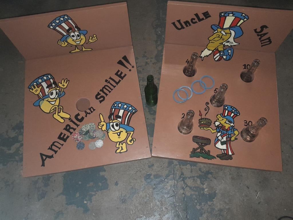 Te koop 2 uncle sam spellen, Ophalen