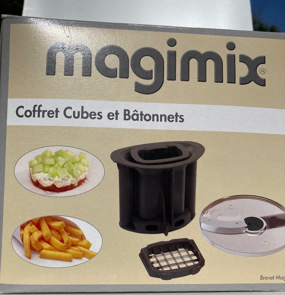 Magimix The Dice and French-fry kit Zo goed als nieuw, Witgoed en Apparatuur, -, -, Ophalen of Verzenden, Zo goed als nieuw