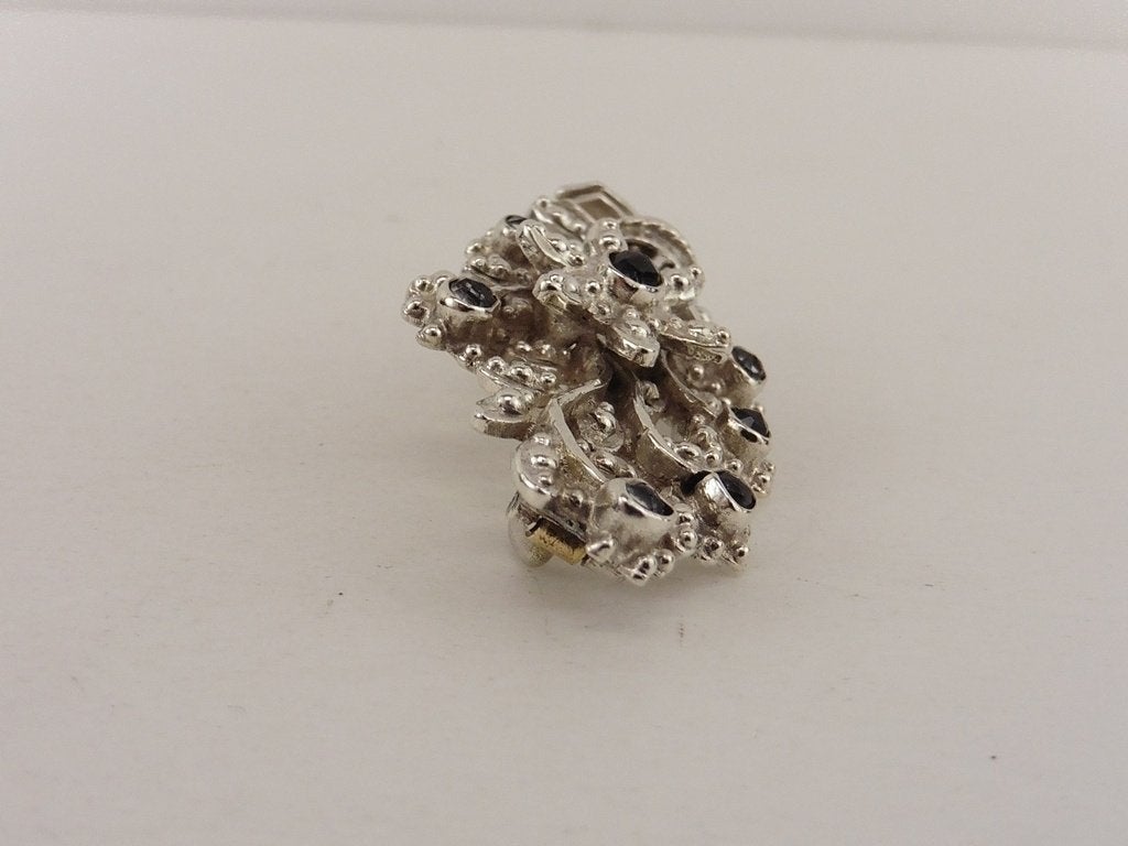 Zilveren broche                                         Z222, Gebruikt, ., Minder dan 4 cm, Ophalen of Verzenden