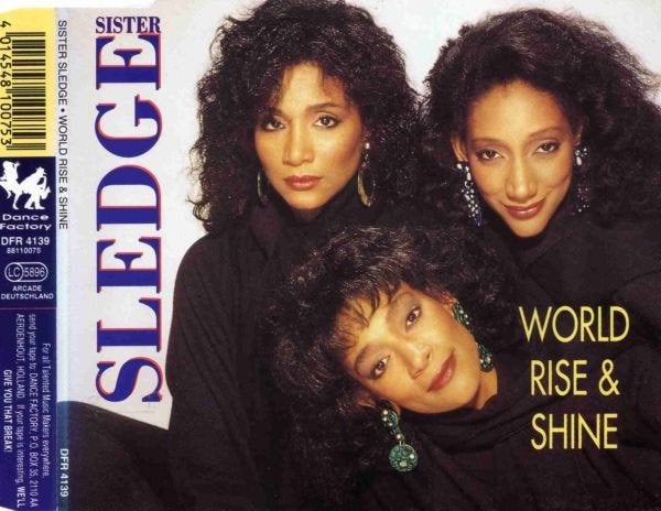 Sister Sledge : World Rise & Shine CD single, Ophalen of Verzenden, Zo goed als nieuw, Pop