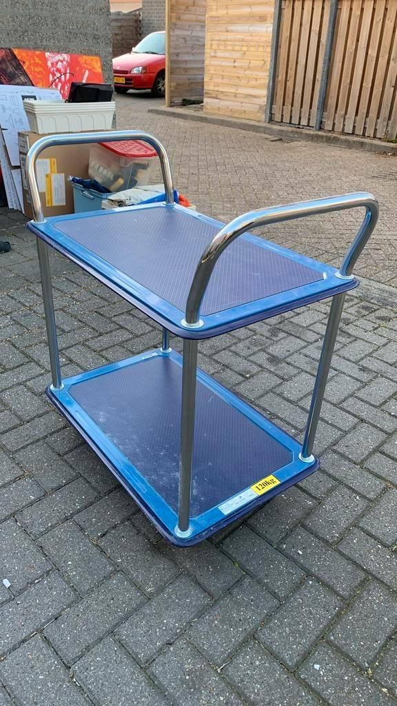 Fetra transportkar 120kg, Ophalen of Verzenden, Zo goed als nieuw, Transportkar