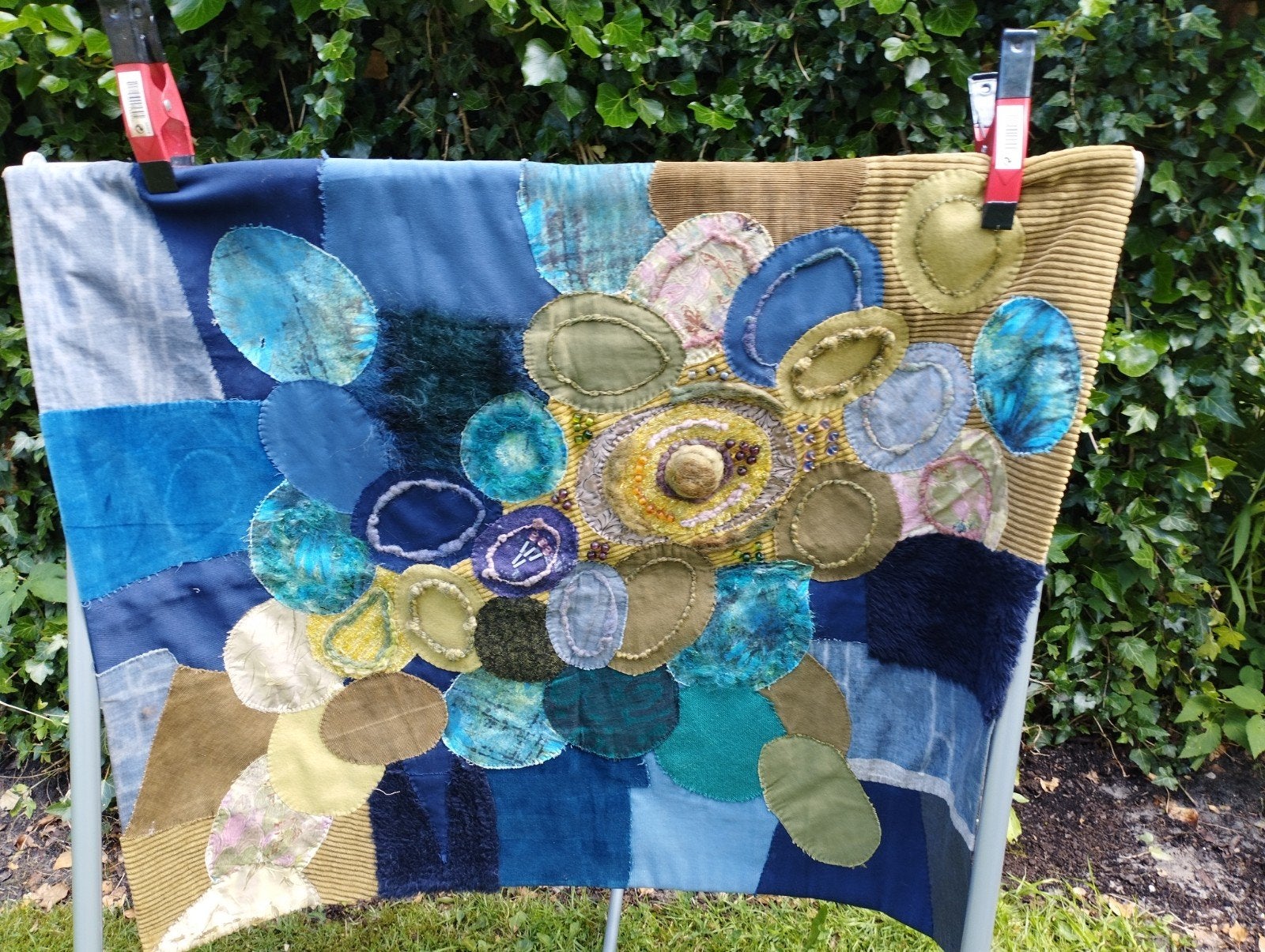 Quilt wandkleed 95x80 cm, Gebruikt, Wandhanger, 80 cm, 95 cm