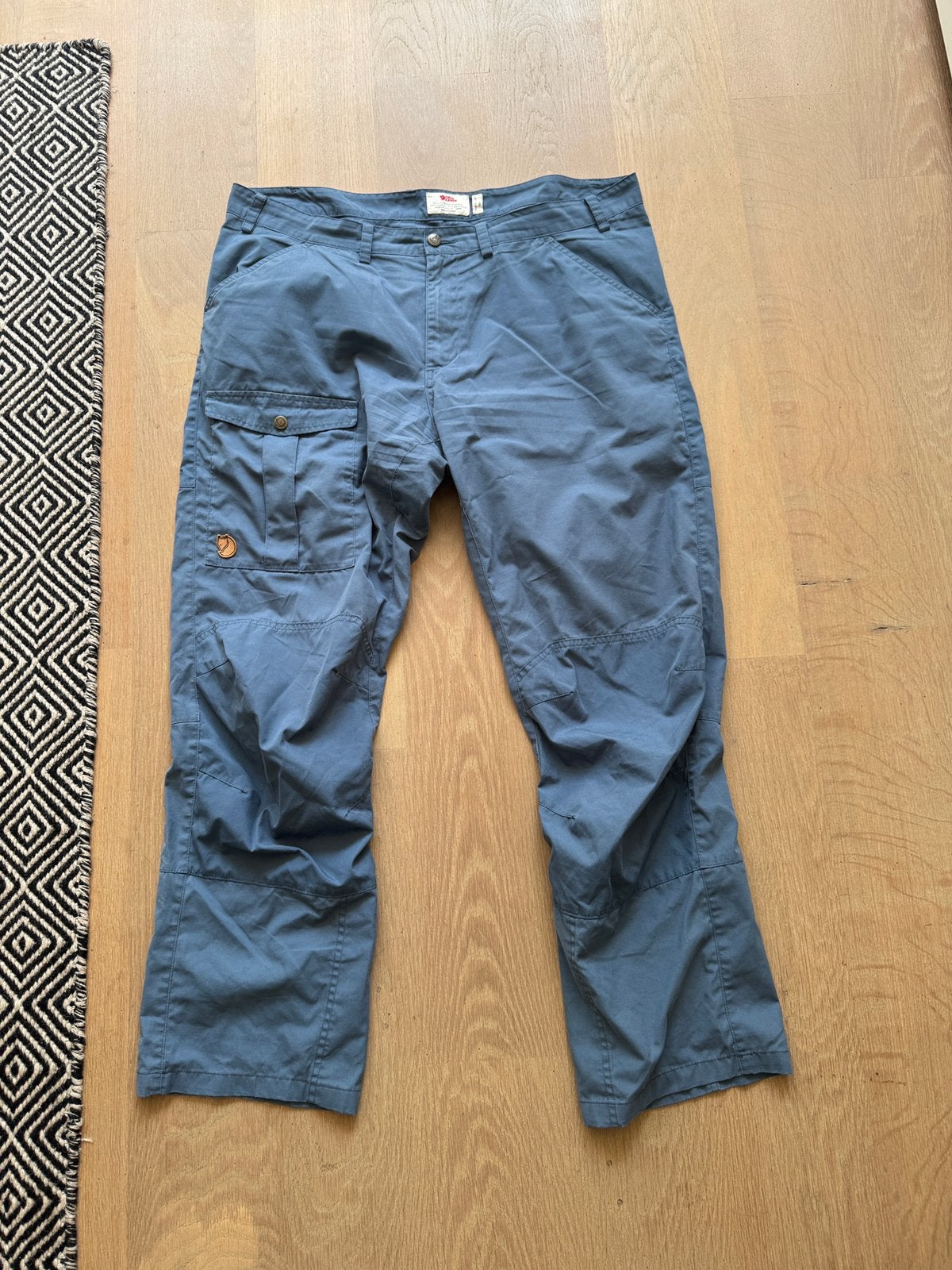 Prachtige fjallraven nils trouser maat 56 blauw g1000, Ophalen of Verzenden, Zo goed als nieuw, Maat 56/58 (XL), Blauw