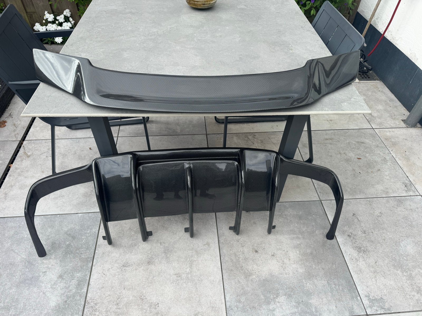 CLS 63 AMG Spoiler en Diffuser voor W218, Ophalen