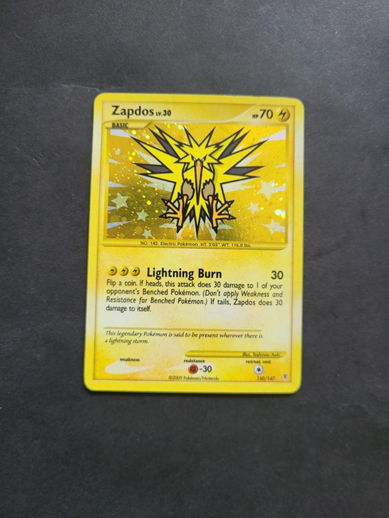 Zapdos 150/147 - Supreme Victors, Hobby en Vrije tijd, Verzamelkaartspellen | Pokémon, Verzenden, Gebruikt