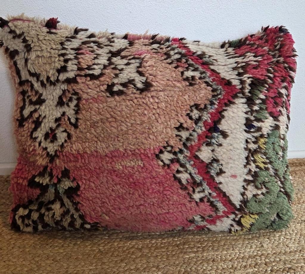 Vintage berber kussen, Huis en Inrichting, Woonaccessoires | Kussens, Verzenden, Nieuw, Vierkant