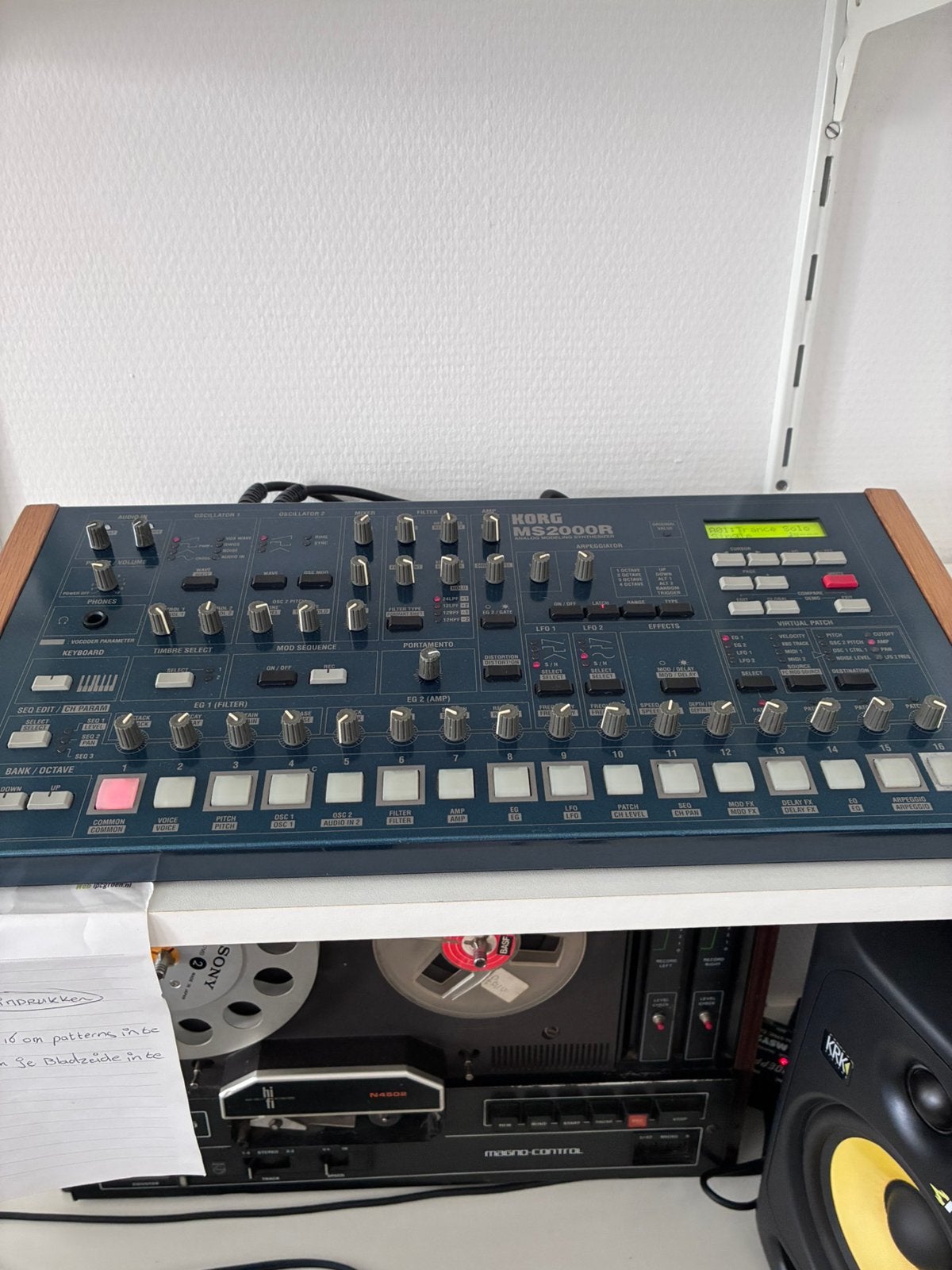 Korg Ms 2000 r, Muziek en Instrumenten, Korg, Zo goed als nieuw, Met midi-aansluiting, Ophalen