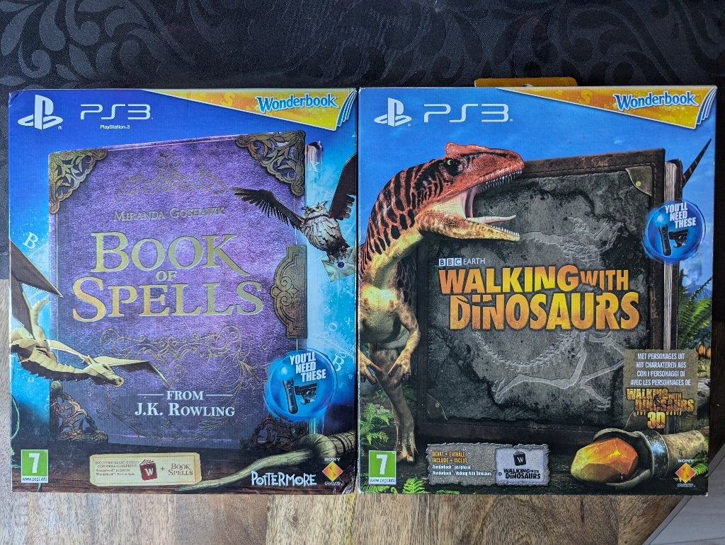 2x Wonderbook Games Compleet in Doos | PlayStation 3, Spelcomputers en Games, Games | Sony PlayStation 3, 1 speler, Zo goed als nieuw
