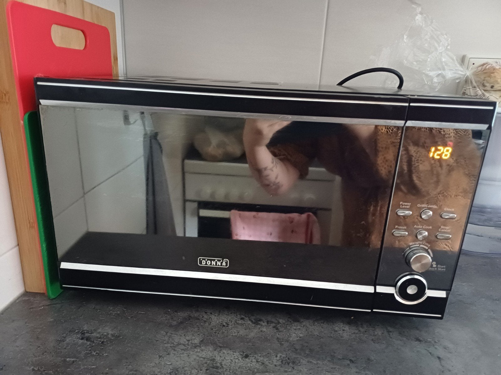 prima Donna combimagnetron, Witgoed en Apparatuur, Ophalen, Combimagnetron, Grill, Zo goed als nieuw