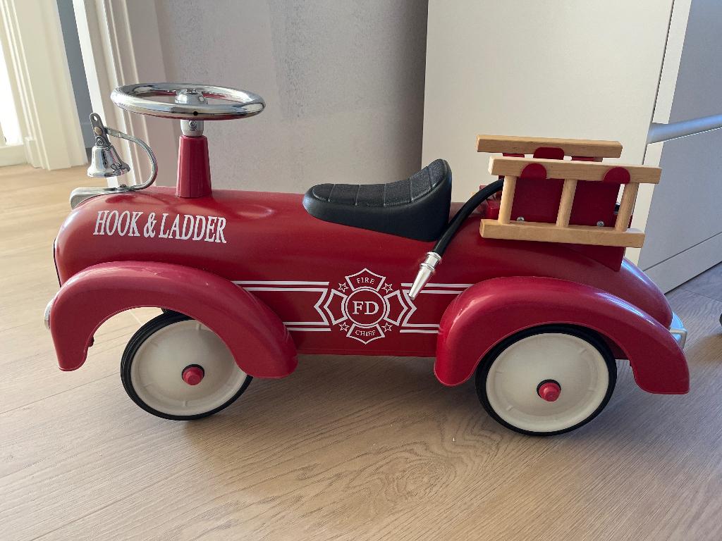 Retro loopwagen, brandweer, Ophalen, Gebruikt, Loopvoertuig