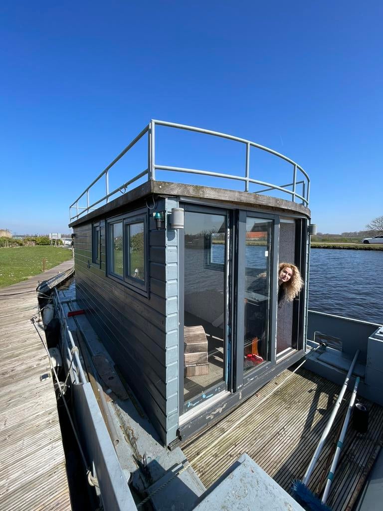 Tiny house, klusboot BIEDEN vanaf 1000 (of iets ruilen ..), Hobby en Vrije tijd, Ophalen, Gebruikt