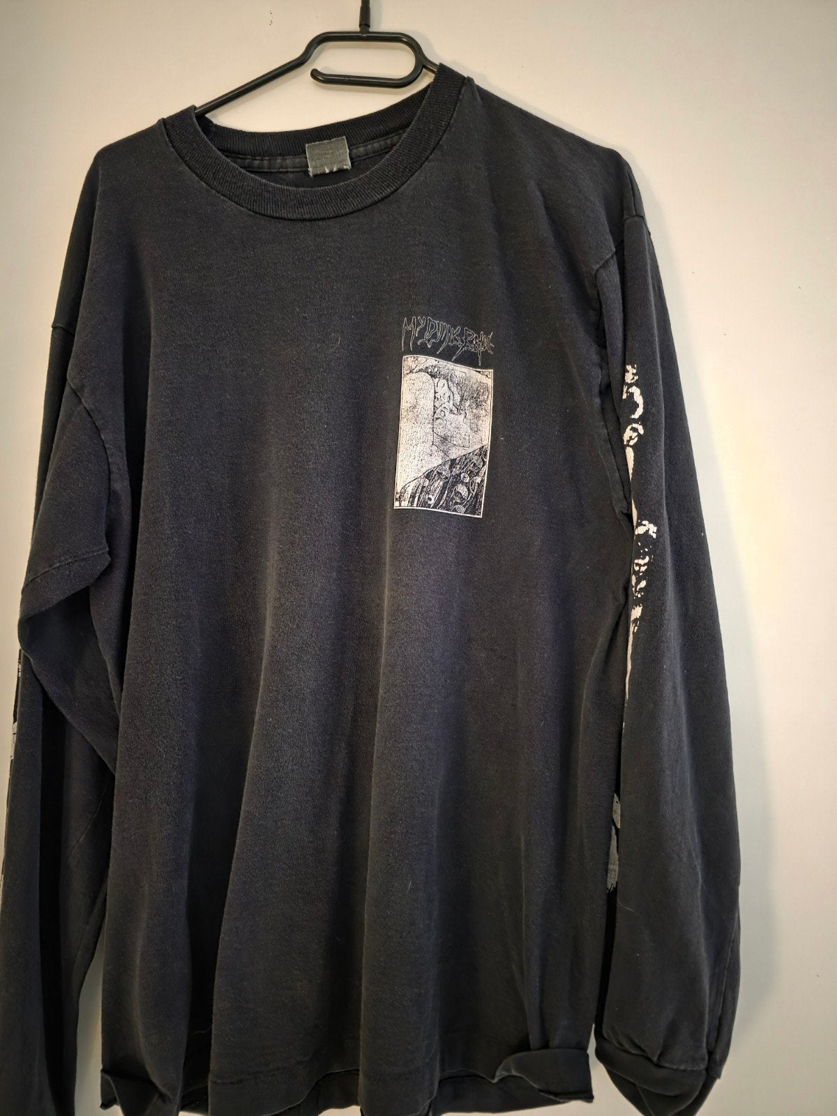 Vintage My Dying Bride Longsleeve T-shirt XL, Zwart, Maat 56/58 (XL), Gedragen, My Dying Bride