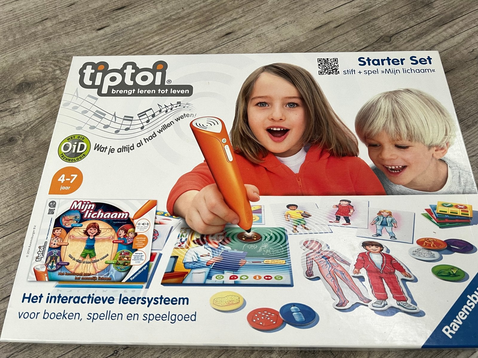 tiptoi Starter Set Stift + Spel 'Mijn Lichaam', Kinderen en Baby's, Speelgoed | Educatief en Creatief, Ophalen of Verzenden, Zo goed als nieuw