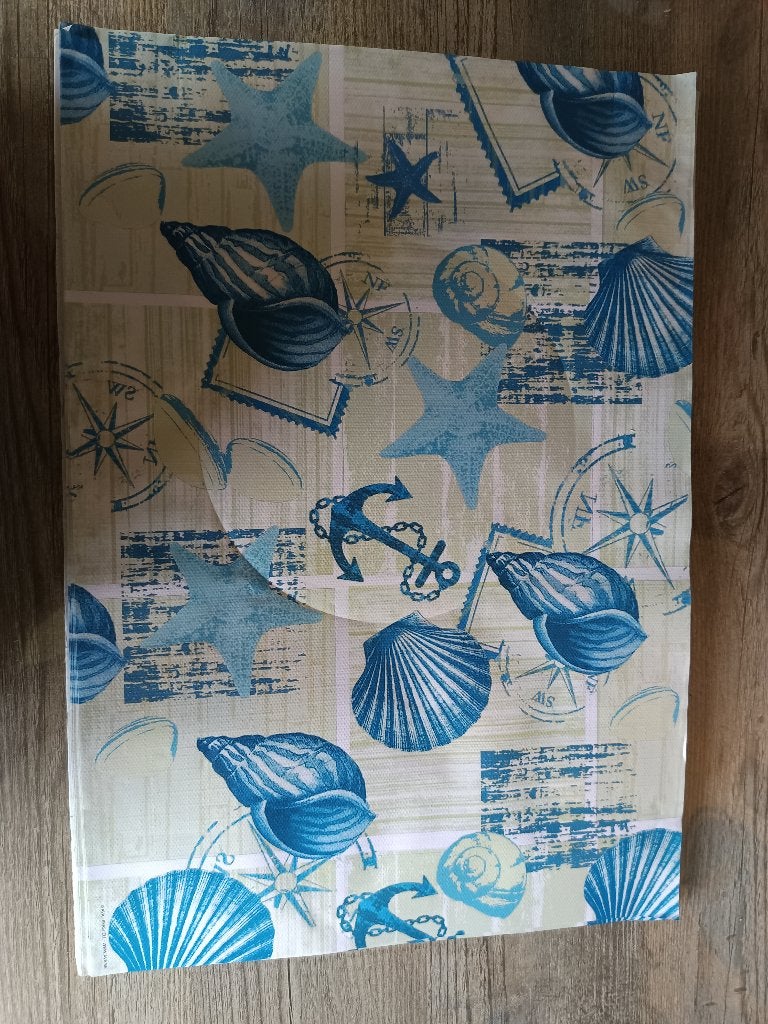 Papieren placemat, Ophalen, Zo goed als nieuw, Rechthoekig, 50 tot 100 cm