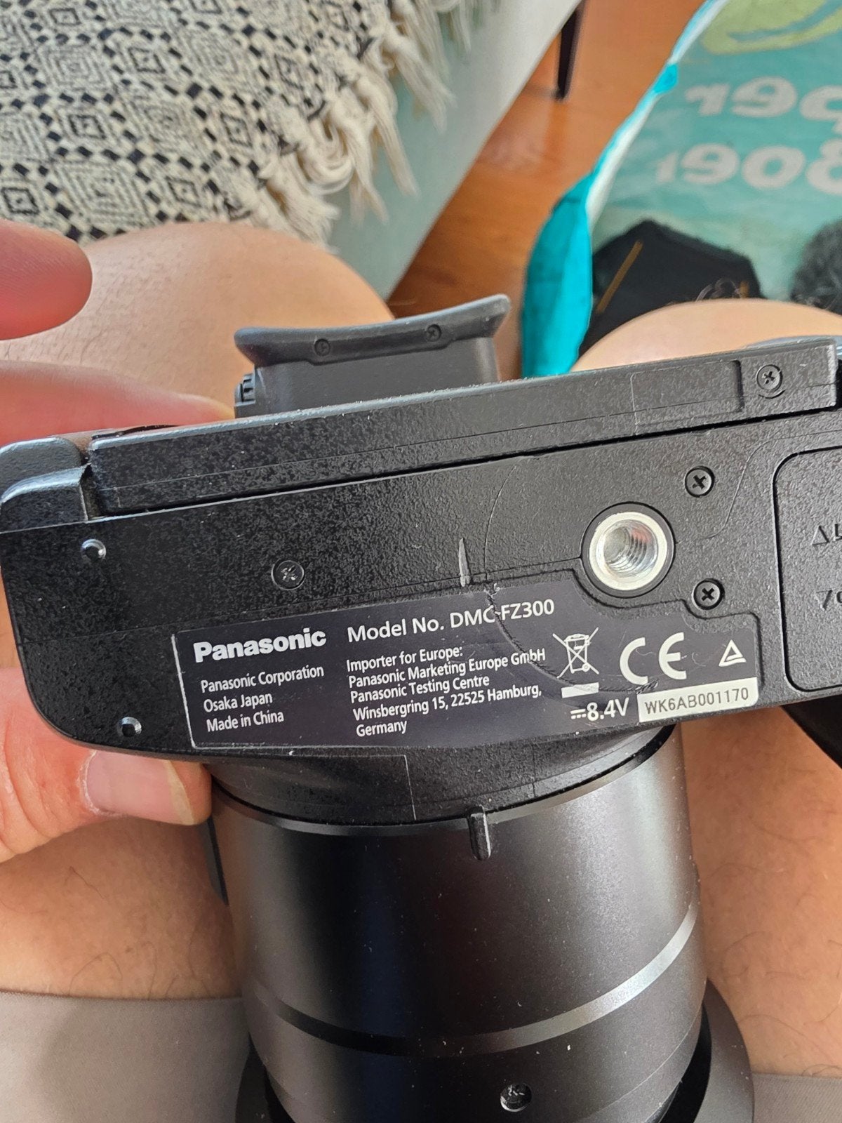 Panasonic Lumix DMC-FZ300 Bridgecamera met microfoon, Ophalen, Panasonic, Accu, Zo goed als nieuw