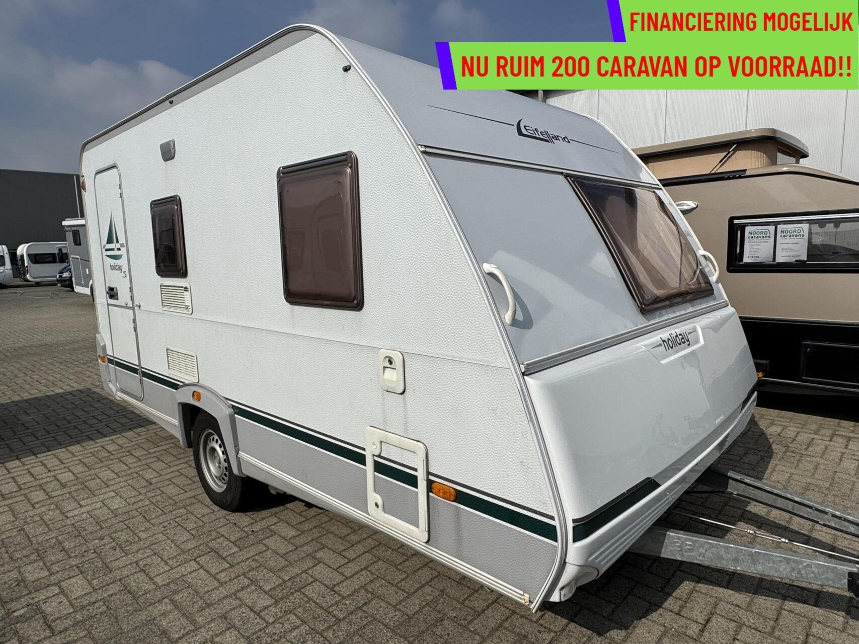 Eifelland HOLIDAY 400 S, MOVER, VOORTENT, FRANSBED, WC, Tot en met 2, Bedrijf, 750 - 1000 kg, Eifelland