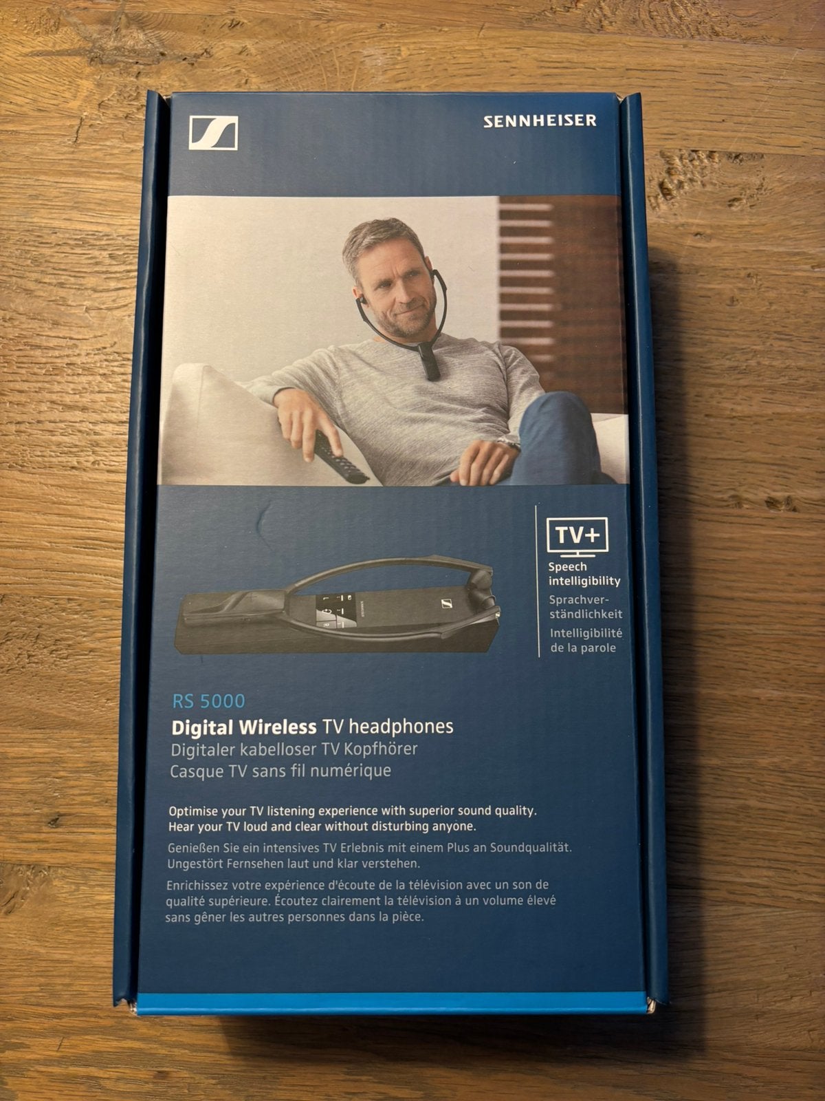 TV koptelefoon slechthorenden Sennheiser, In-ear, Draadloos, Sennheiser, Ophalen of Verzenden