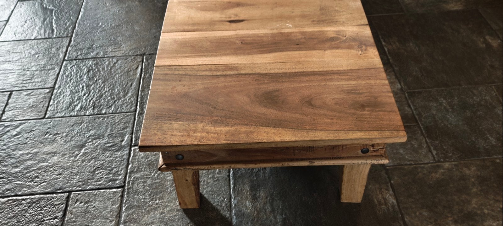 Klein salontafel, Ophalen, Gebruikt, 50 tot 100 cm, Vierkant