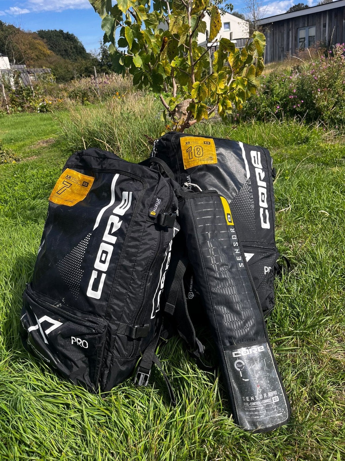 Core XR Kites te koop - Zo goed als nieuw en gebruikt, Watersport en Boten, Ophalen, 10 m², Geen board, Zo goed als nieuw