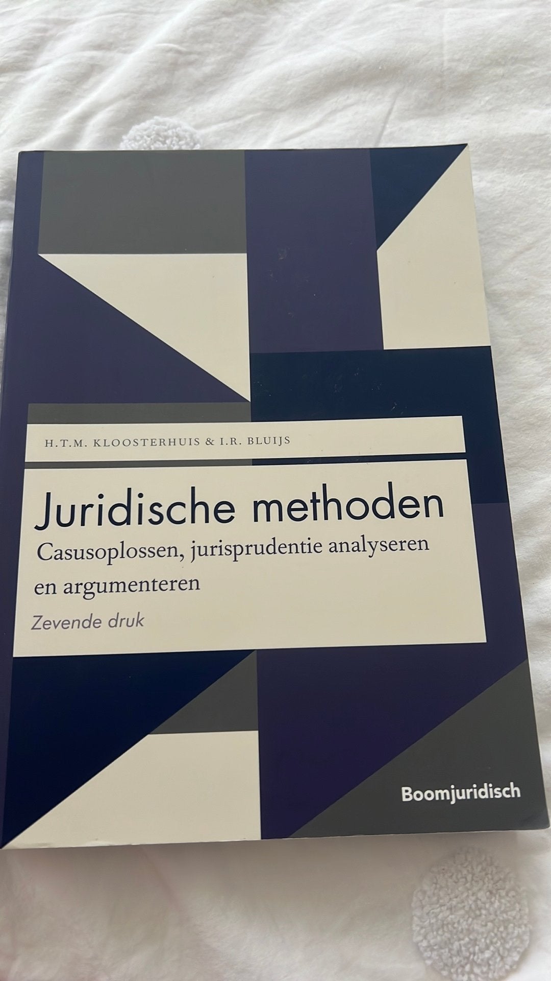 Juridische methoden - Casusoplossen, jurisprudentie, Boeken, Studieboeken en Cursussen, Ophalen of Verzenden, Gamma, Nieuw, HBO