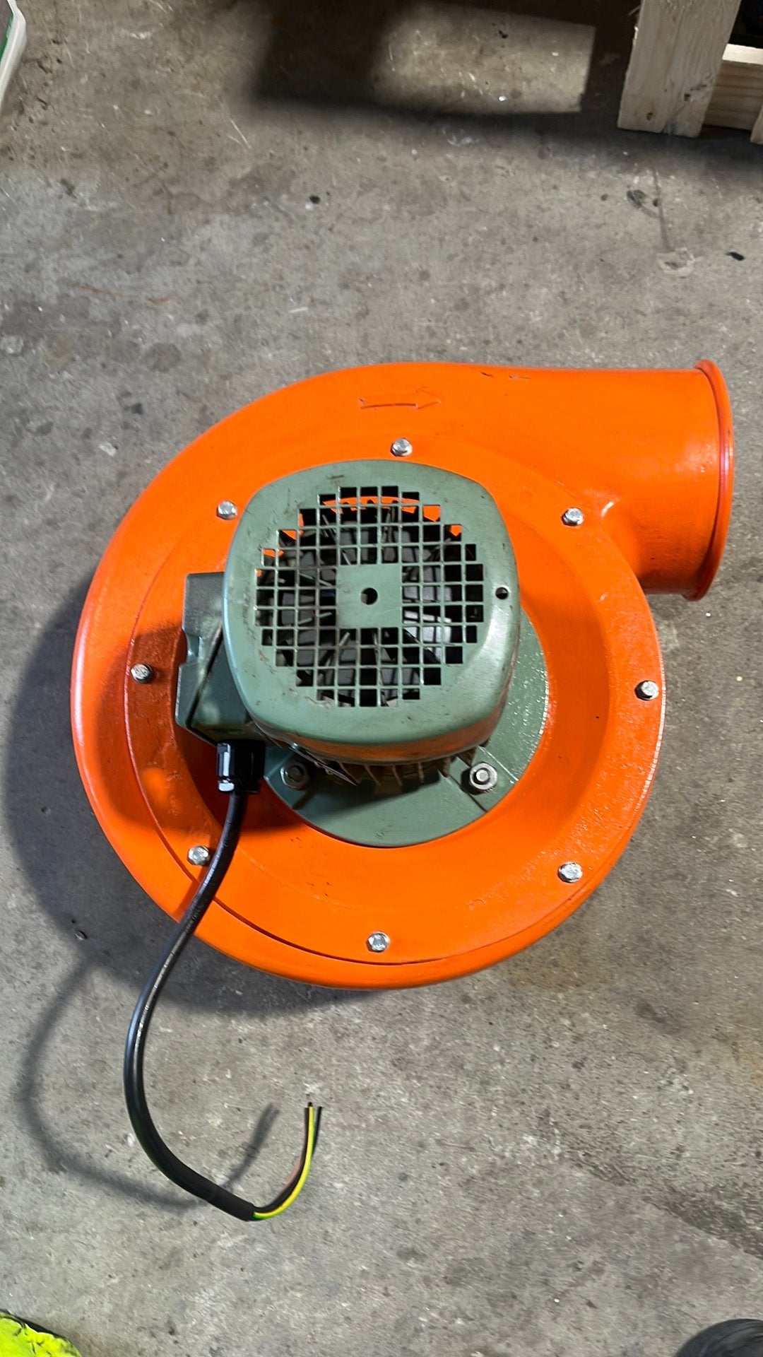 Kemper slakkenhuis ventilator, Ophalen, Gebruikt, Afzuiger