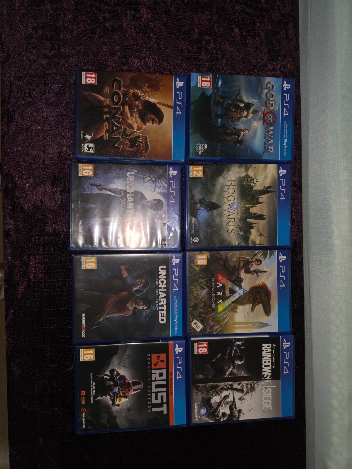 PS4 Games Bundel: God of War, Hogwarts Legacy, Uncharted enz, Ophalen