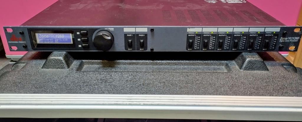 dbx ZonePRO 1260 digital zone processor, Audio, Tv en Foto, Professionele Audio-, Tv- en Video-apparatuur, Ophalen of Verzenden