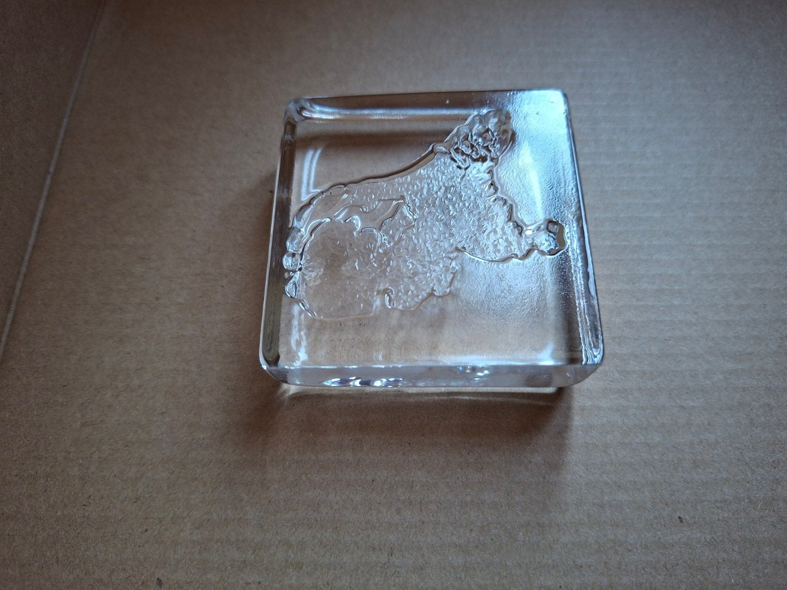 Glazen presse-papier Royal Leerdam, Ophalen of Verzenden