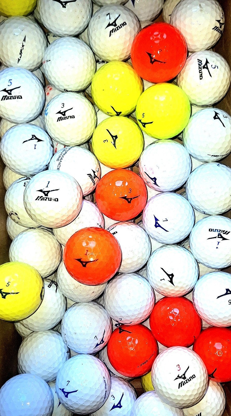 50 Mizuno golfballen, Sport en Fitness, Ophalen of Verzenden, Bal(len), Mizuno