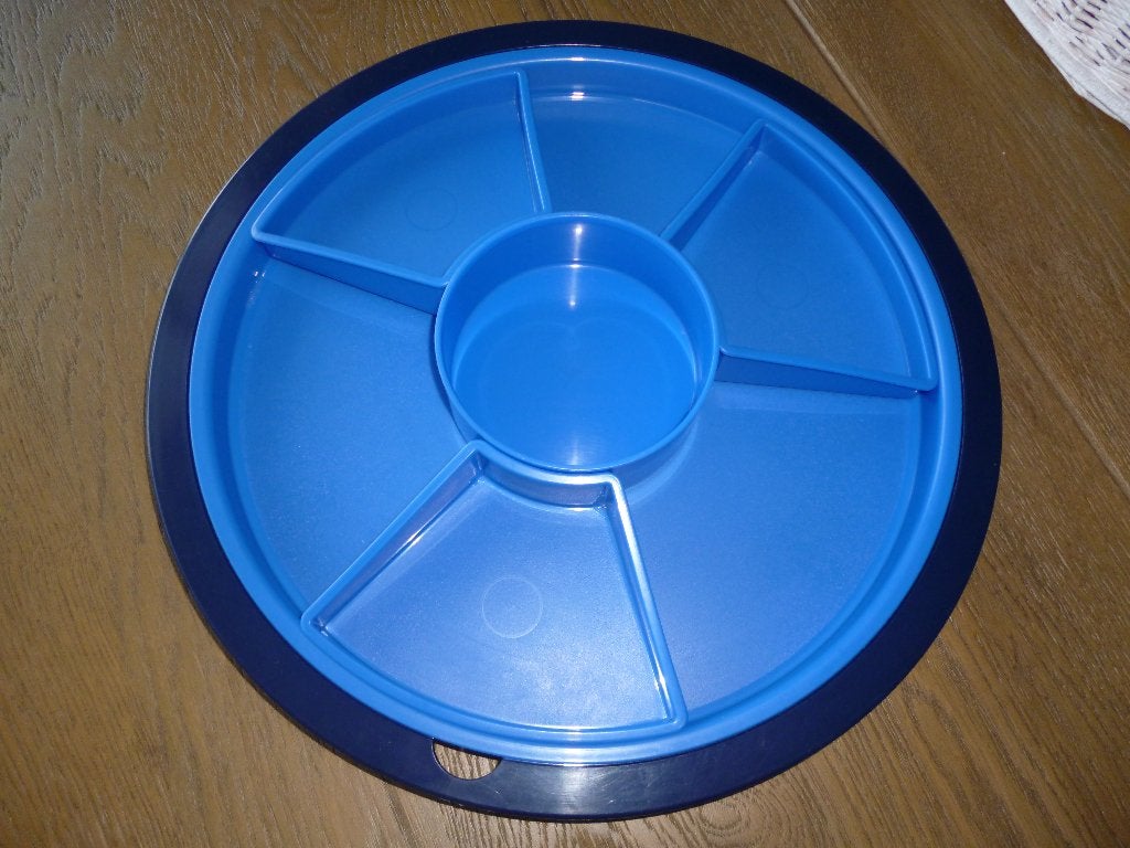 z.g.a.n. tupperware hapjes/partyschaal, Huis en Inrichting, Keuken | Tupperware, Ophalen of Verzenden, Schaal