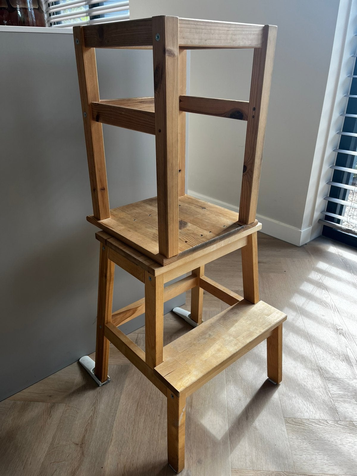 Ikea leertoren montessori keukenhulp, Ophalen, Gebruikt, Overige typen, Aanschuifbaar