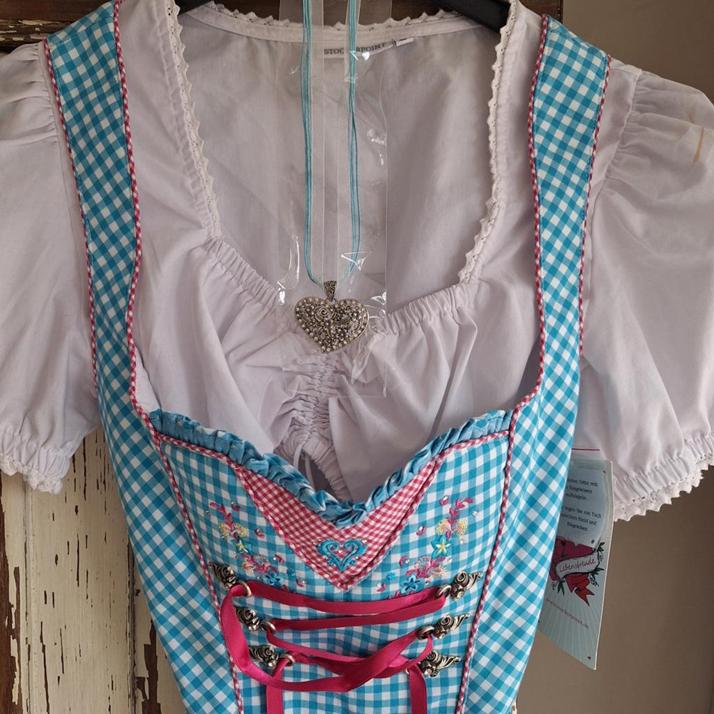 Dirndl ketting oktoberfeest Tiroler, Ophalen, Maat 42/44 (L), Stockerpoint, Overige thema's