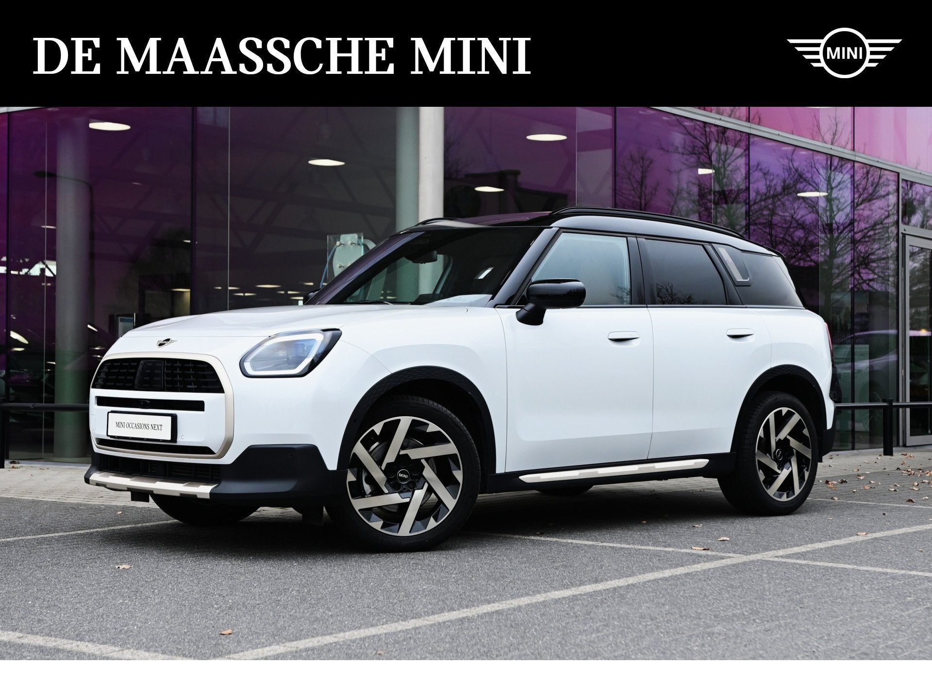 MINI Countryman C Automaat / Pakket XL / Favoured / 19" Kale, Gebruikt, Euro 6, Met garantie (alle), Wit