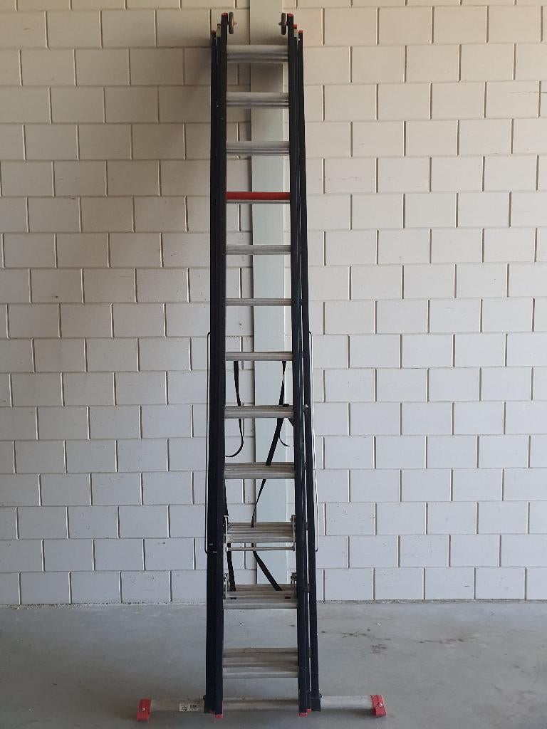 Altrex Mounter 3x12 Reformladder | Zwarte Serie | Topstaat, Doe-het-zelf en Verbouw, Ladders en Trappen, Ophalen, Zo goed als nieuw