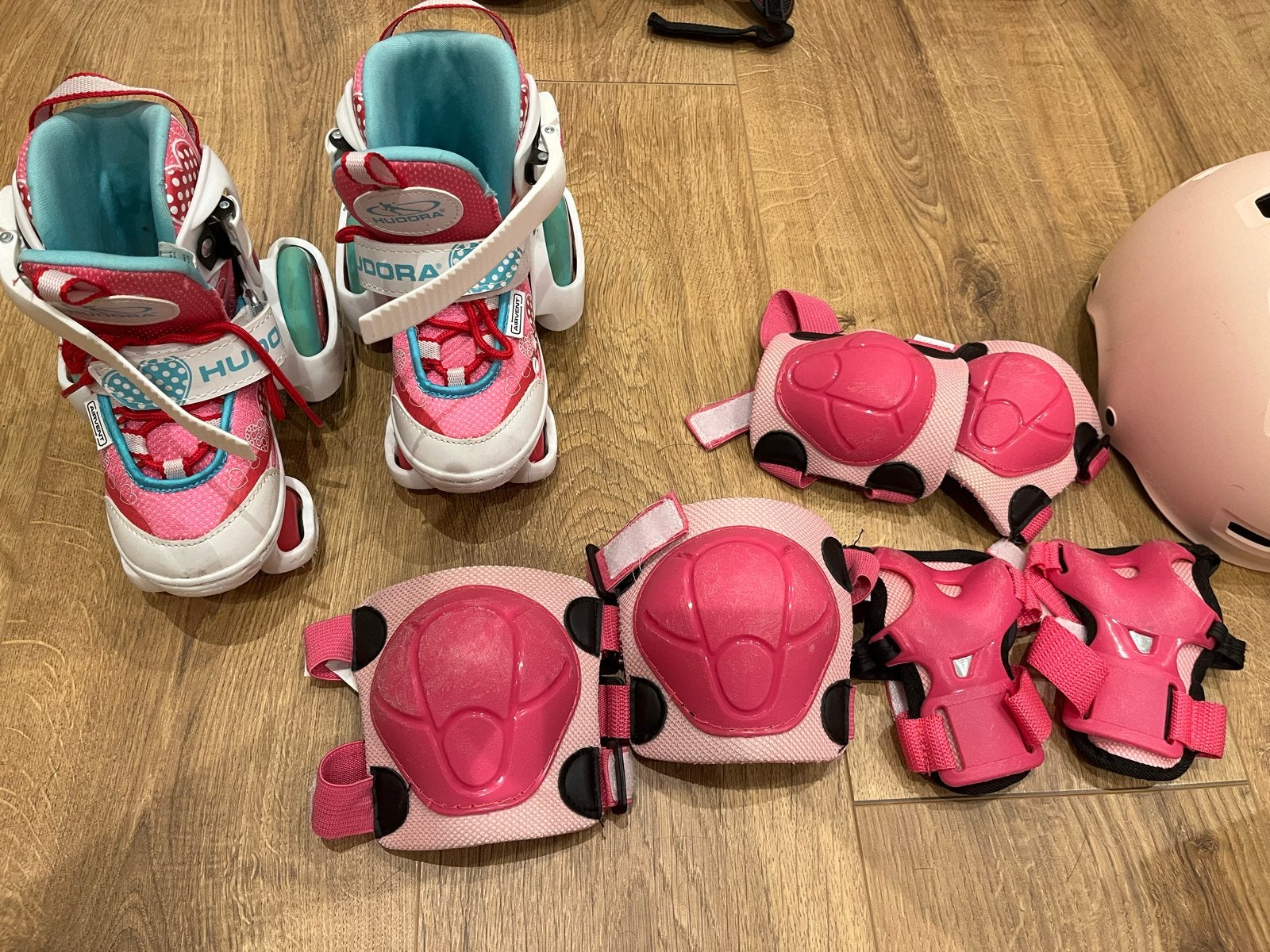 Rollerblade set voor kinderen - Hudora, Ophalen, Gebruikt, Overige typen, Overige merken