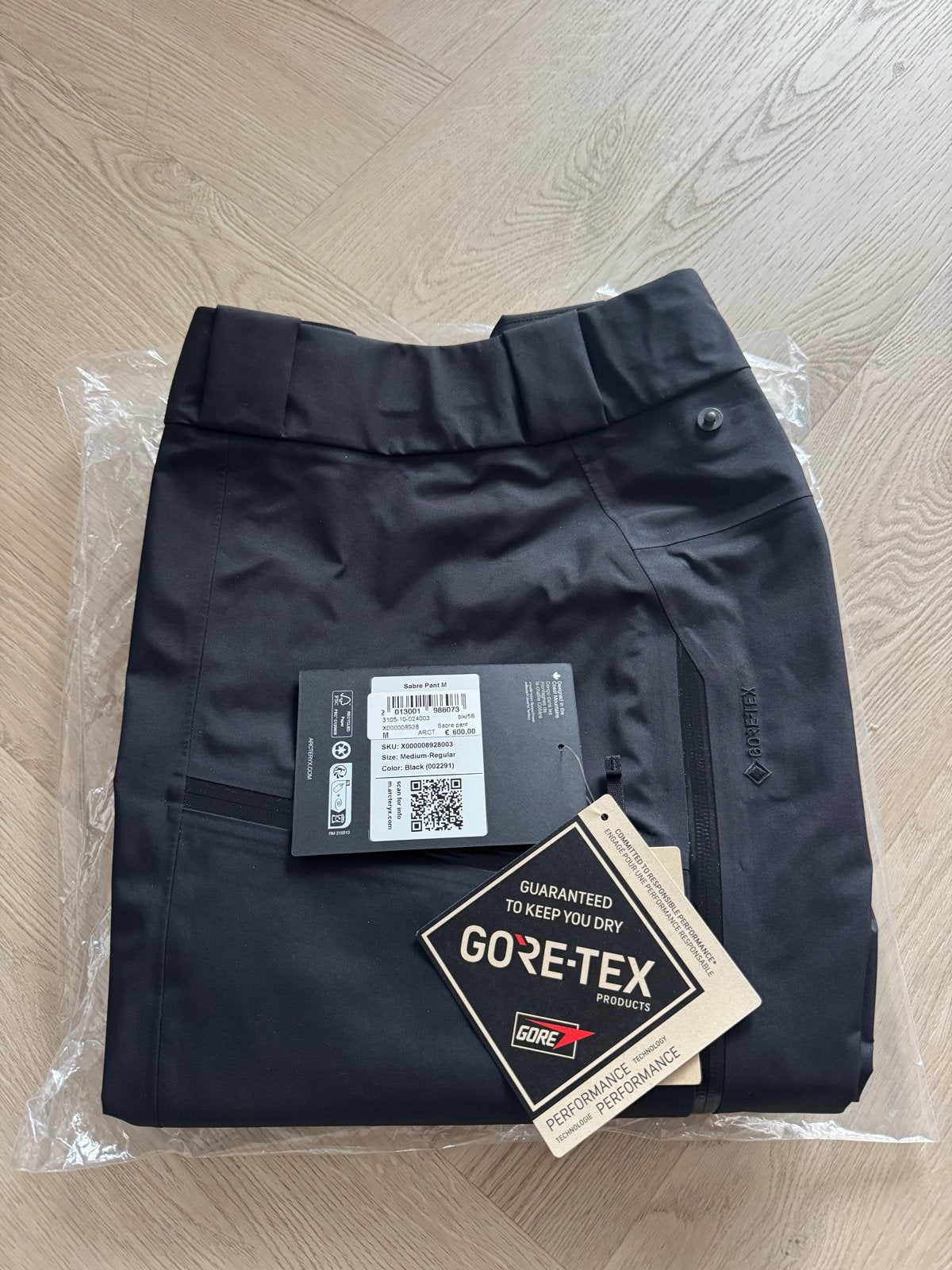 Arcteryx Sabre Pants zwart heren - Nieuw met labels, Ophalen of Verzenden, Nieuw, Maat 48/50 (M), Zwart
