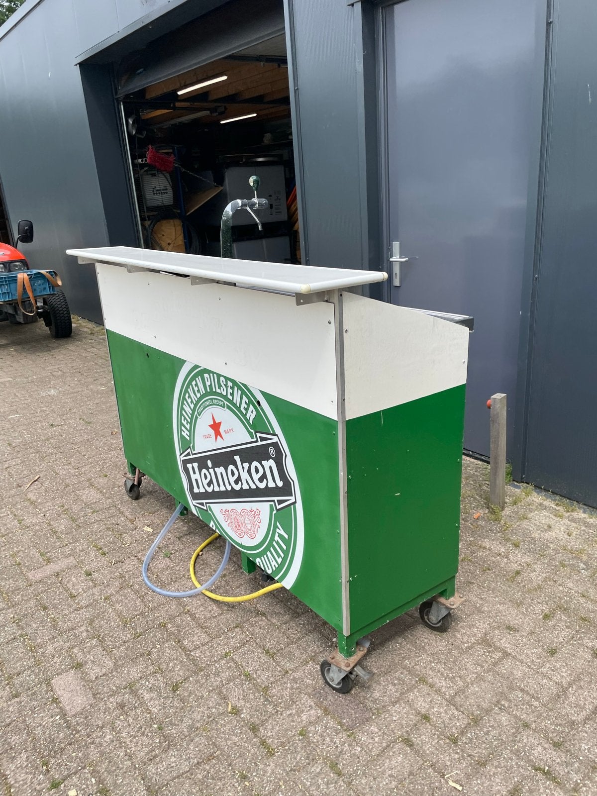 Heineken Biertap met Koeler met werk, Ophalen, Gebruikt