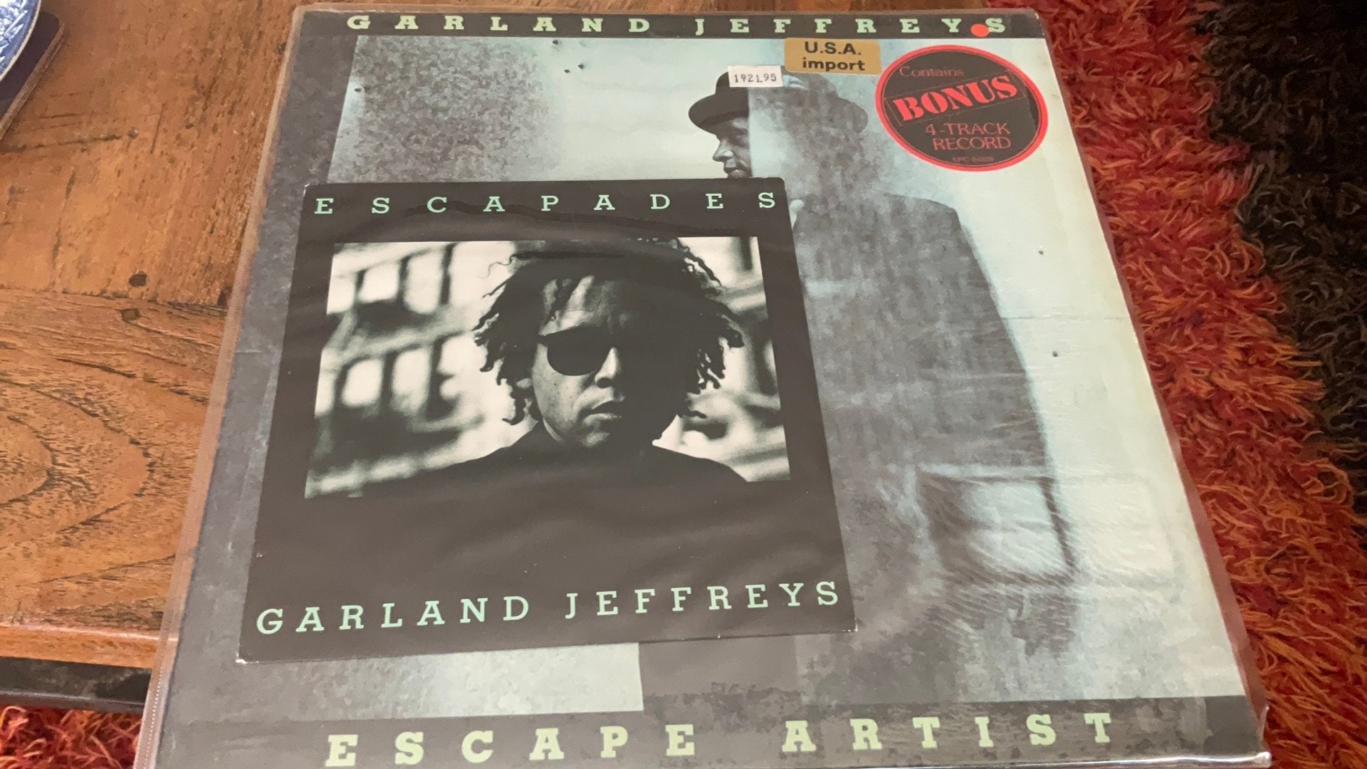 Garland Jeffreys. Escape artist + single, Ophalen of Verzenden, Zo goed als nieuw