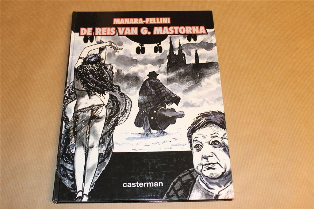 De Reis van G. Mastorna — Fellini & Manara Beeldverhaal, Boeken, Stripboeken, Eén stripboek, Ophalen of Verzenden, Zo goed als nieuw