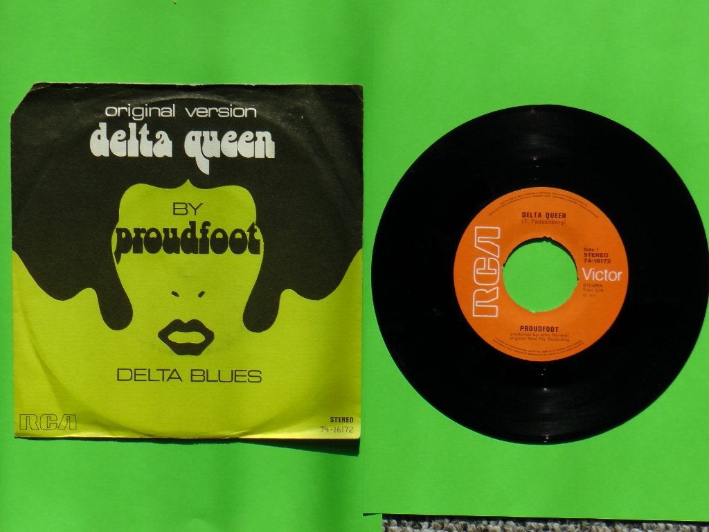 Proudfoot - Delta Queen VINYL SINGLE, Gebruikt, 7 inch, Pop, Fotohoes