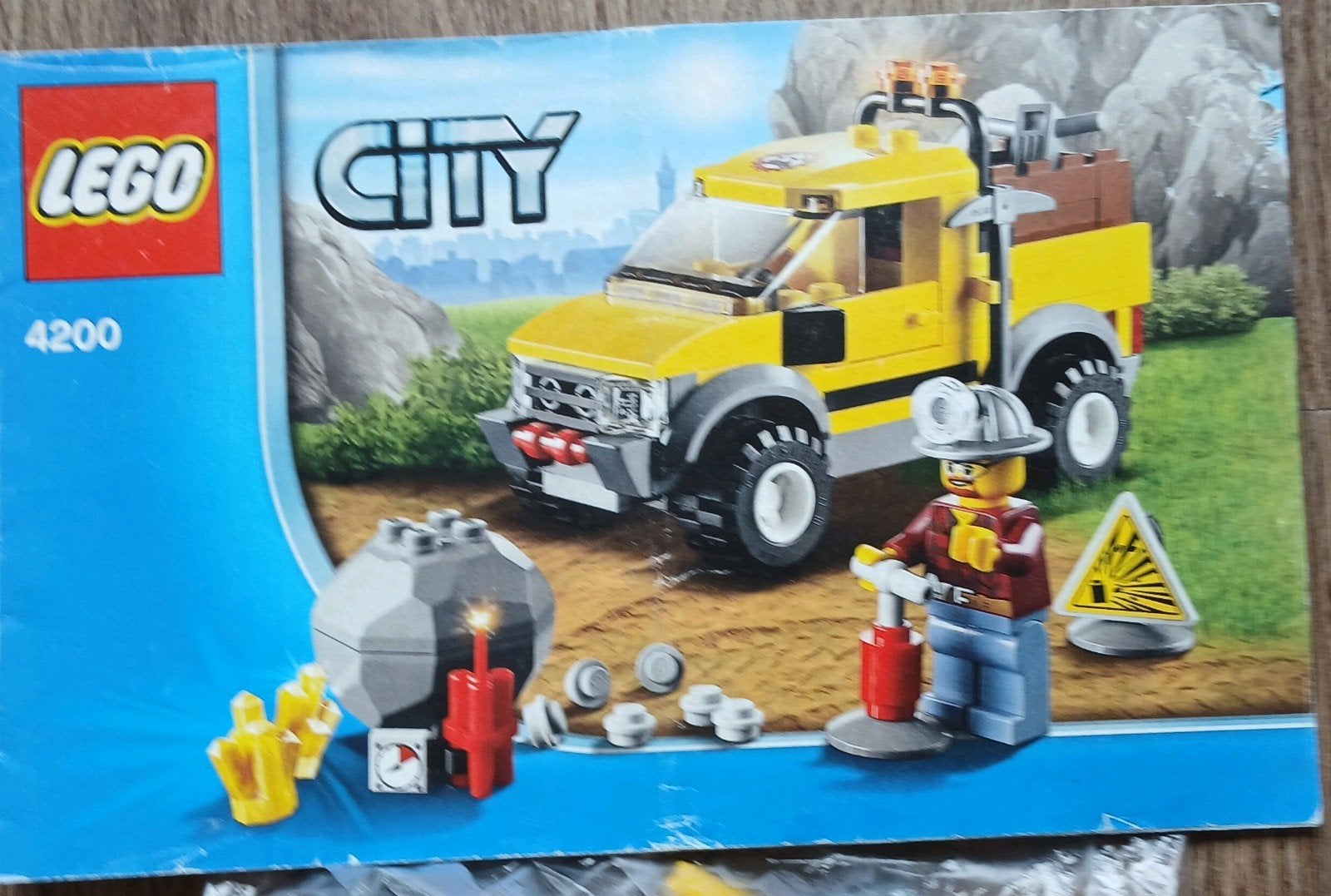LEGO City 4200 Mijnwerker met Pick-up Truck, Kinderen en Baby's, Ophalen of Verzenden, Zo goed als nieuw