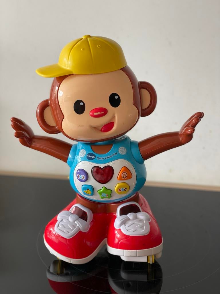 VTech Swing & Speel Aapje - Interactief Speelgoed, Ophalen of Verzenden, Gebruikt, Jongen of Meisje