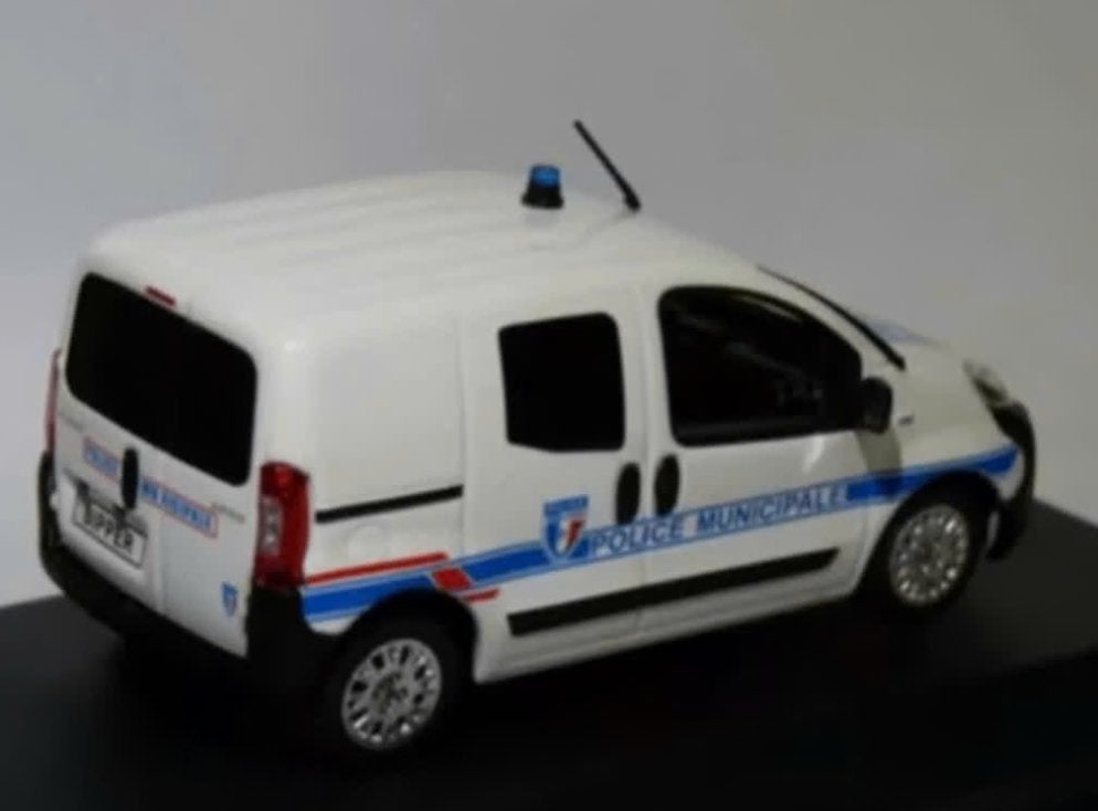 Peugeot Bipper 2009 Police Municipale 1/43 NOREV ref. 479869, Hobby en Vrije tijd, Verzenden, Nieuw, Auto, Norev