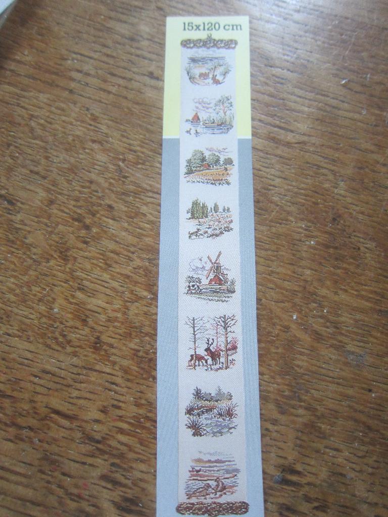 borduurpatroon schellekoord MOOI NEDERLAND groeimeter, Hobby en Vrije tijd, Borduren en Borduurmachines, Ophalen of Verzenden