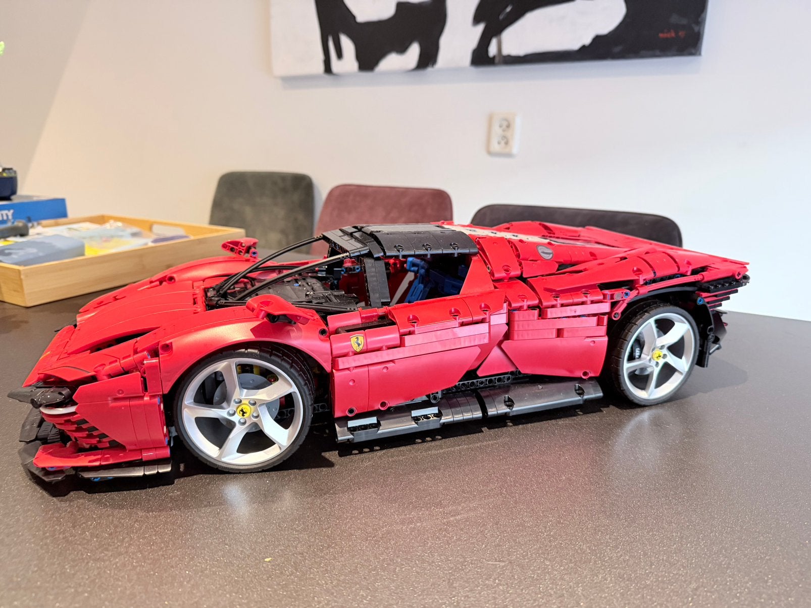 Lego ferrari daytona sp3, Ophalen of Verzenden, Zo goed als nieuw, Overige merken