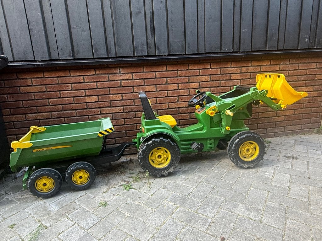 John deere trekker, Ophalen, Zo goed als nieuw, Trapvoertuig