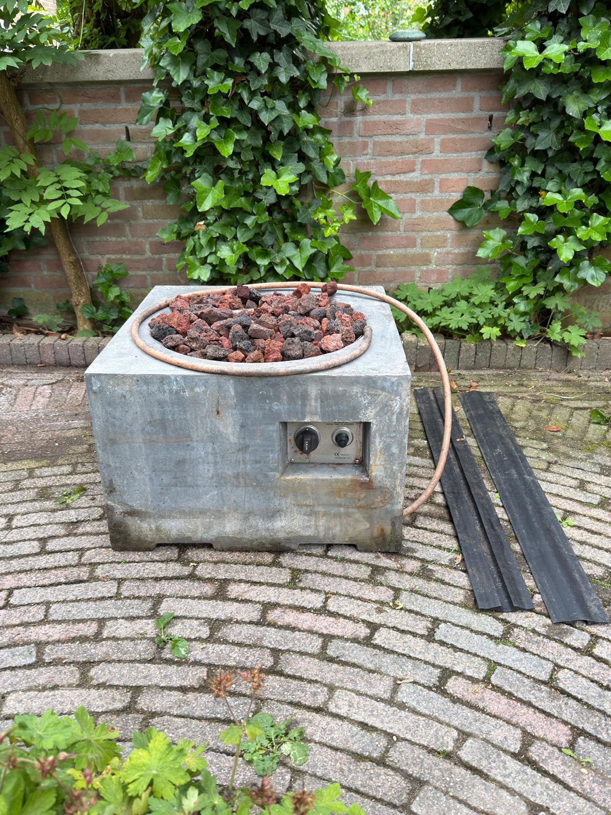 Happy Cocooning vuurtafel voor sfeervolle avonden, Ophalen, Gebruikt