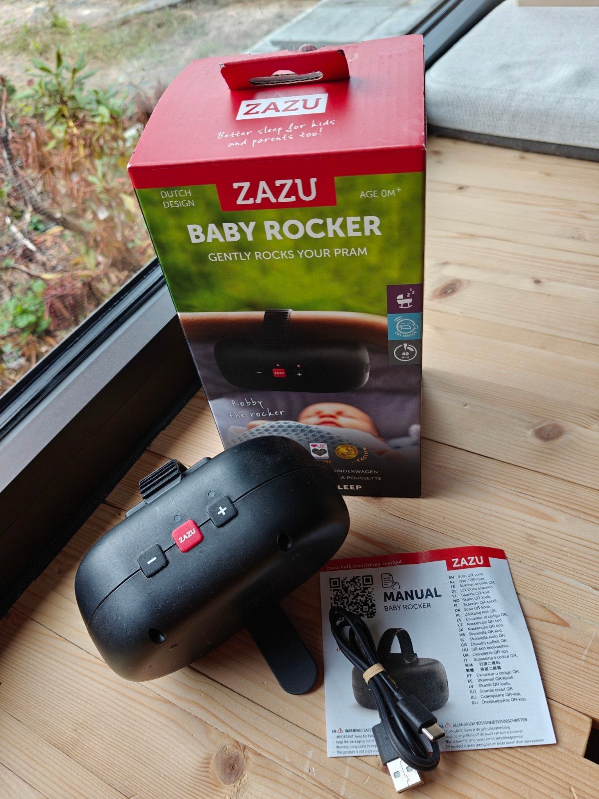 Zazu baby rocker, Ophalen of Verzenden, Zo goed als nieuw, Overige merken