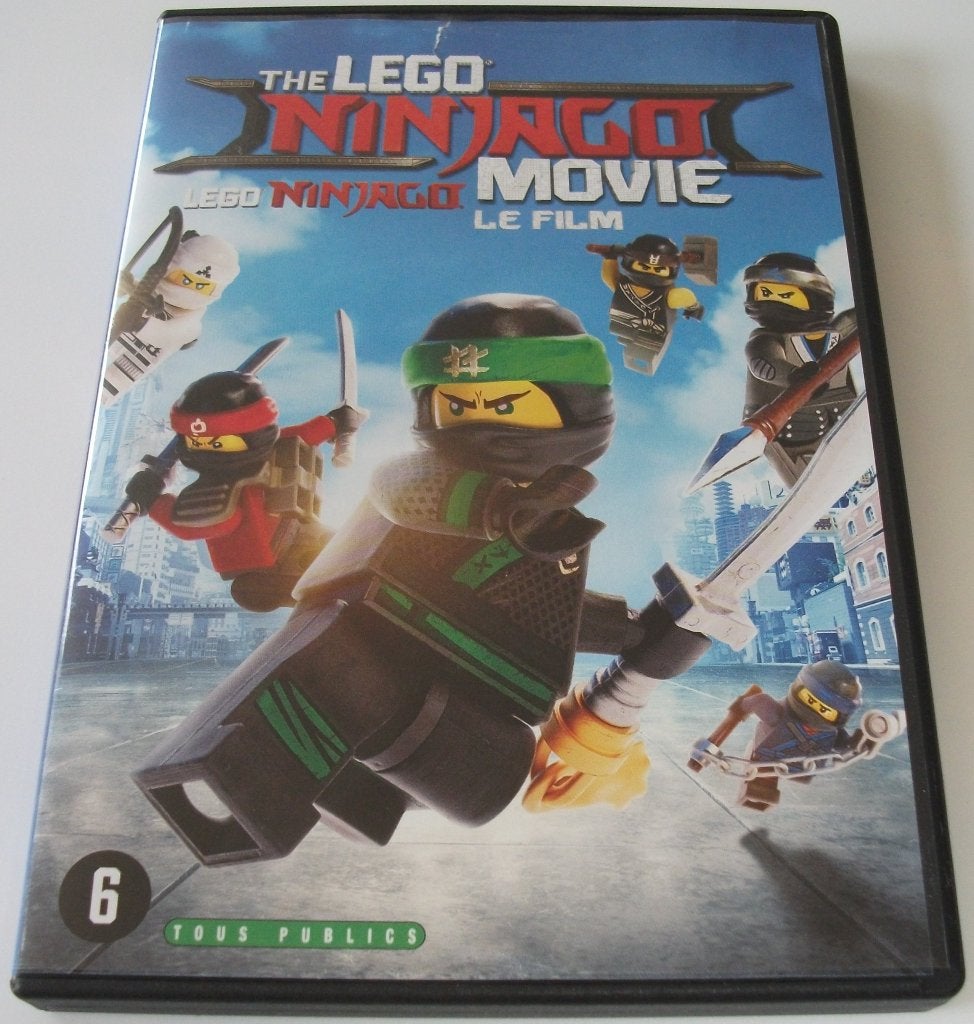 Dvd *** LEGO NINJAGO MOVIE ***, Lego, Overige typen, Ophalen of Verzenden, Zo goed als nieuw